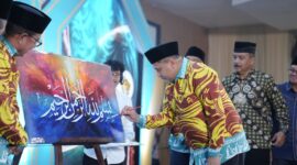 Foto: Wali Kota Makassar, Munafri Arifuddin saat membuka ajang kompetisi Musabaqah Tilawatil Quran (MTQ) Tingkat Kota Makassar Tahun 2025