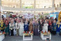 Foto: etua Dekranasda Kota Makassar, Melinda Aksa bersama Wakil Gubernur Sulsel dan Ketua Tim penggerak PKK sulsel