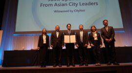 Foto: Wali Kota Makassar, Munafri Arifuddin dalam forum Asia Smart City Conference (ASCC) 2025 yang digelar di Yokohama, Jepang