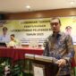Foto: ekda Makassar Andi Zulkifly saat membuka Bimbingan Teknis Penyusunan Laporan Standar Pelayanan Minimal Tahun 2025