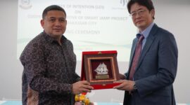 Foto: Wali Kota Makassar, Munafri Arifuddin bersama perwakilan MLIT (Ministry of Land, Infrastructure, and Transportation) di Jepang