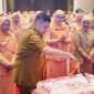 Foto: Wali Kota Makassar, Munafri Arifuddin, pada peringatan Hari Ulang Tahun Dharma Wanita Persatuan Kota Makassar ke-26