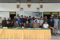 Foto: Tim PKM Fakultas Pertanian UIT bersama Pemerintah Desa dan kelompok tani Gunung Silanu Jeneponto