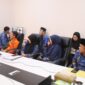 Foto: Jajaran kepala SKPD Pemerintah Kota Makassar saat mengikuti Rapat Koordinasi Nasional Pusat dan Daerah secara virtual 