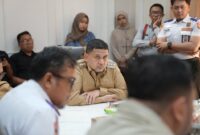 Foto: Wali Kota Makassar, Munafri Arifuddin dalam rapat koordinasi bersama jajaran perangkat daerah