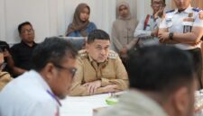 Foto: Wali Kota Makassar, Munafri Arifuddin dalam rapat koordinasi bersama jajaran perangkat daerah