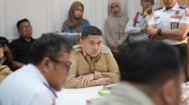 Foto: Wali Kota Makassar, Munafri Arifuddin dalam rapat koordinasi bersama jajaran perangkat daerah