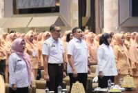 Foto: Wali Kota Makassar, Munafri Arifuddin pada Musyawarah Kota (Muskot) V Dharma Wanita Persatuan (DWP) Kota Makassar