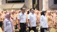 Foto: Wali Kota Makassar, Munafri Arifuddin pada Musyawarah Kota (Muskot) V Dharma Wanita Persatuan (DWP) Kota Makassar