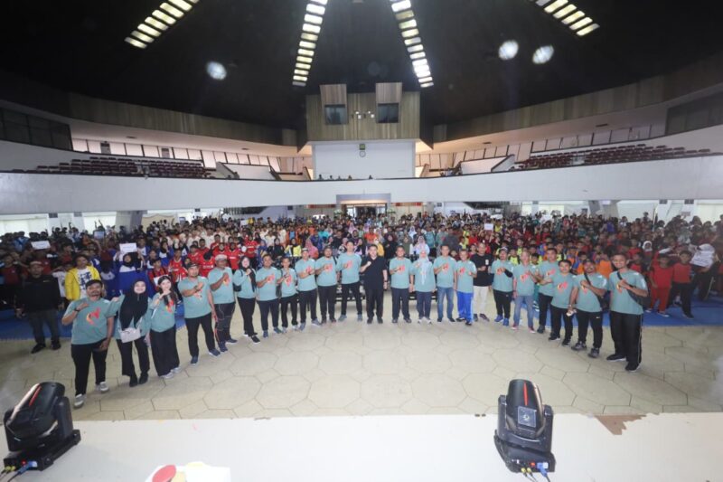 Foto: Wali Kota Makassar, Munafri Arifuddin dalam kegiatan Pekan Olahraga Pendidikan (POP) FEST 2025