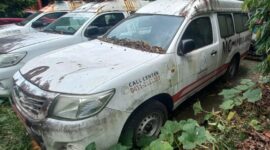 Foto: Kendaraan milik Pemerintah Kota Makassar yang dilelang