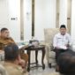 Foto: Wali Kota Makassar, Munafri Arifuddin, bersama Kantor Kementerian Agama Kota Makassar, H. Muhammad. 