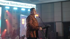 Foto: Wali Kota Makassar, Munafri Arifuddin saat memaparkan terkait Festival Muara 2026