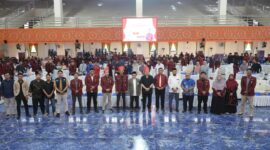 Foto: Wali Kota Makassar, Munafri Arifuddin bersama Pimpinan Cabang Ikatan Mahasiswa Muhammadiyah (PC IMM) Kota Makassar 