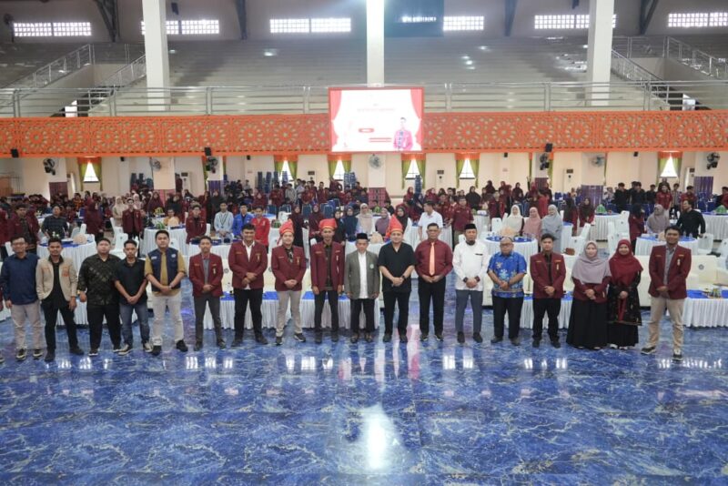 Foto: Wali Kota Makassar, Munafri Arifuddin bersama Pimpinan Cabang Ikatan Mahasiswa Muhammadiyah (PC IMM) Kota Makassar 
