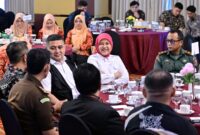 Foto: Walikota Makassar dan Wakil Walikota Makassar dalam kegiatan refleksi akhir tahun DPRD Kota Makassar