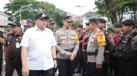 Foto: Wali Kota Makassar, Munafri Arifuddin bersama Kapolrestabes Makassar