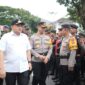 Foto: Wali Kota Makassar, Munafri Arifuddin bersama Kapolrestabes Makassar