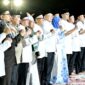 Foto: Wali Kota Makassar, Munafri Arifuddin dan Wakil Walikota Makassar Aliyah Mustika Ilham bersama Forkopimda Kota Makassar