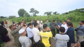 Foto: Wali Kota Makassar, Munafri Arifuddin aat turun langsung ke lapangan untuk mendengarkan aspirasi masyarakat