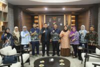 Foto: Wali Kota Makassar, Munafri Arifuddin bersama Kepala BBPOM di Makassar, Yosef Dwi Irwan Prakasa Setiawan dan jajaran