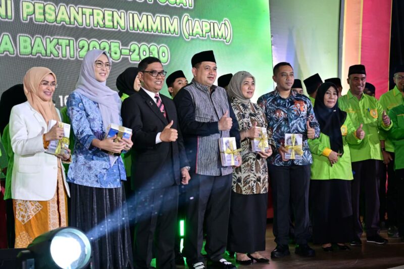 Foto: Wali Kota Makassar, Munafri Arifiuddin dalam acara pengukuhan Pengurus Pusat IAPIM