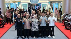 Foto: Wakil Wali Kota Makassar, Aliyah Mustika Ilham bersama Mr. Felix selaku CEO PT QJ Motor Indonesia