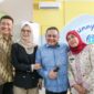 Foto: Wakil Wali Kota Makassar, Aliyah Mustika Ilham, bersama etua DPRD Provinsi Sulawesi Selatan Andi Rachmatika Dewi saat menghadiri peresmian Sunny Kids Makassar