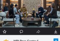 Foto: Wali Kota Makassar, Munafri Arifuddin saat wawancara langsung bersama tim RISE (Revitalizing Informal Settlements and their Enviroments) 