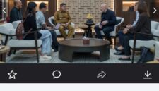 Foto: Wali Kota Makassar, Munafri Arifuddin saat wawancara langsung bersama tim RISE (Revitalizing Informal Settlements and their Enviroments)