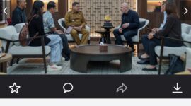 Foto: Wali Kota Makassar, Munafri Arifuddin saat wawancara langsung bersama tim RISE (Revitalizing Informal Settlements and their Enviroments) 