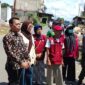 Foto: Penertiban Pedagang Kaki Lima (PKL) di Jalan Poros Asrama Haji, Kelurahan Bakung