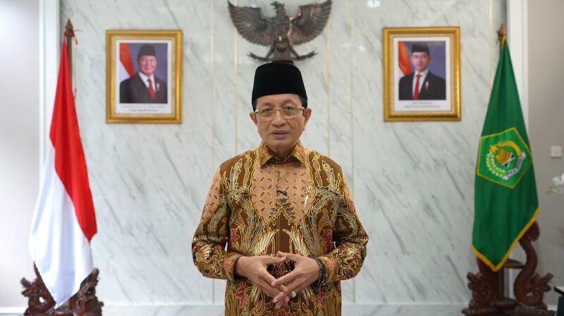 Foto: Menteri Agama Nasaruddin Umar (Pers Rilis Kemenag)