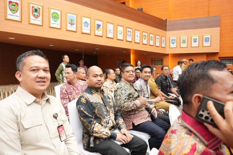 Foto: Rombongan Walikota Makassar saat menghadiri Sosialisasi Kemendagri