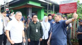 Foto: Walikota Makassar Munafri Arifuddin bersama MenKo Bidang Pangan RI, Zulkifli Hasan, 