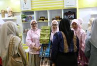 Foto: Booth Dewan Kerajinan Nasional Daerah (Dekranasda) Kota Makassar