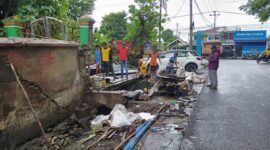 Foto: Penertiban PKL di Jalan Sultan Alauddin