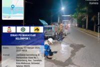 Foto: Perbaikan ruas jalan Metro Tanjung Bunga–Barombong