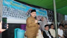 Foto: Wali Kota Makassar, Munafri Arifuddin saat menghadiri kegiatan buka puasa bersama masyarakat Jalan Maccini Sawah