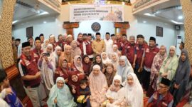 Foto: Wali Kota Makassar, Munafri Arifuddin bersama Masjid An-Nur Bangkala Dalam