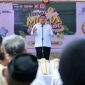 Foto: Wali Kota Makassar, Munafri Arifuddin saat membuka Festival Mulia Ramadan di Masjid Terapung Losari