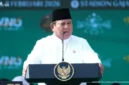 Foto: Presiden Prabowo Subianto menghadiri Mujahadah Kubro Satu Abad NU di Stadion Gajayana, Malang, Jawa Timur (Sumber: Sekretariat dan biro pers Presiden)