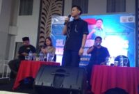 Ketua terpilih DPD I KNPI Sulawesi Selatan Fadel Muhammad Taupan Anshar