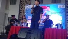 Ketua terpilih DPD I KNPI Sulawesi Selatan Fadel Muhammad Taupan Anshar