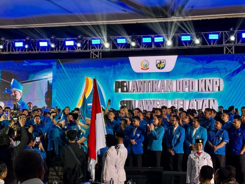 Pelantikan DPD KNPI Sulsel periode 2026-2029