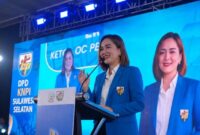 Ketua Panitia Pelantikan DPD KNPI Sulawesi Selatan Erika Tansil, S.H.