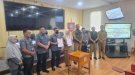 Direksi Perumda Parkir Makassar Raya bersama Pemerintah Kecamatan Ujung Pandang