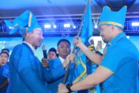 Pelantikan Fadel Tauphan sebagai Ketua DPD KNPI Sulsel Oleh Ketua DPP KNPI Ryano Panjaitan 