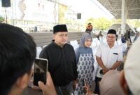 Walikota Makassar Munafri Arifuddin bersama Wakil Walikota Makassar Aliyah Mustika Ilham