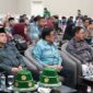 Wali Kota Makassar, Munafri Arifuddin di kegiatan Musyawarah Besar (Mubes) ke-VIII Dewan Pimpinan Pusat Kerukunan Keluarga Daerah Barru (DPP-KKDB)